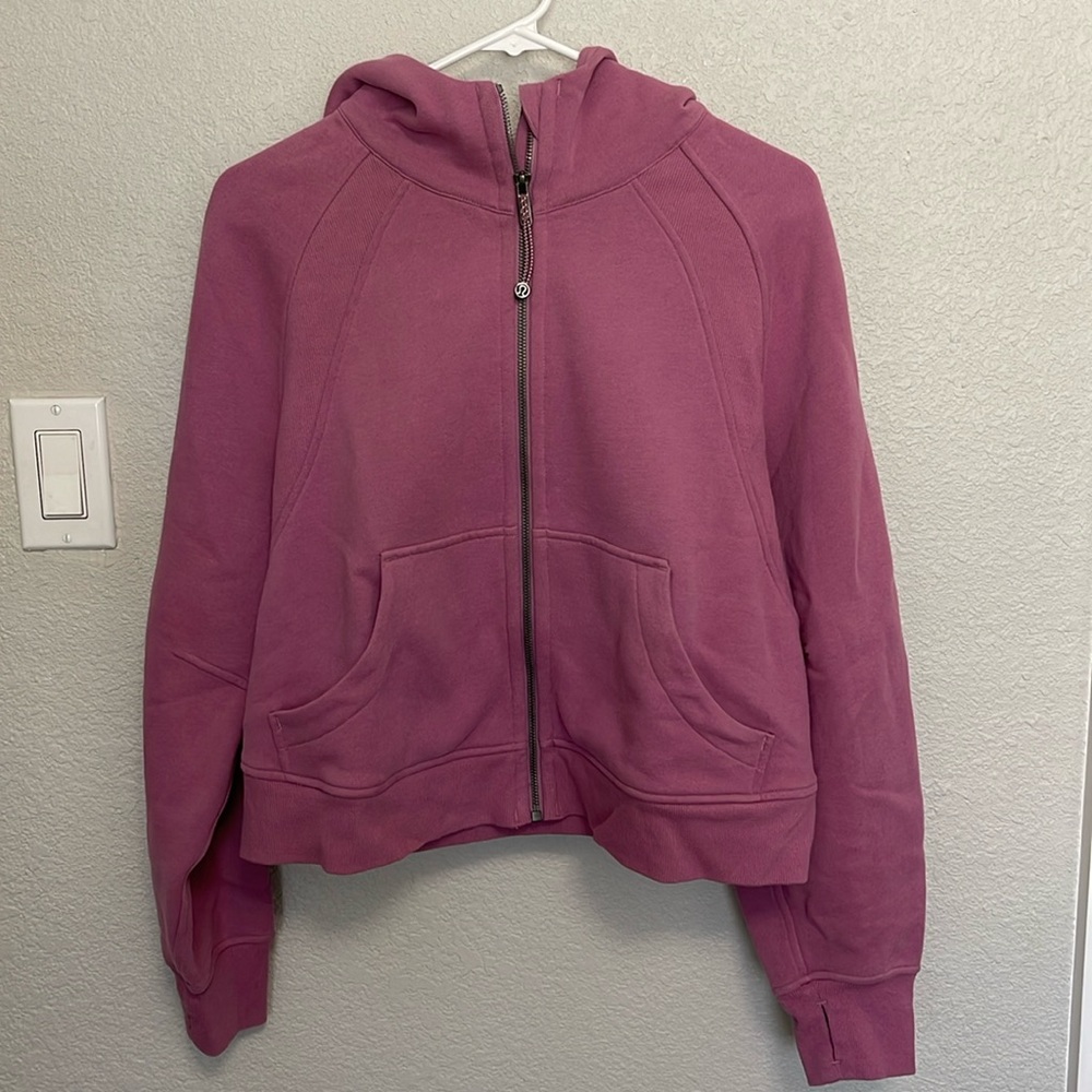 Lululemon Scuba Oversized Full-Zip Hoodie Velvet Dust Size M/L